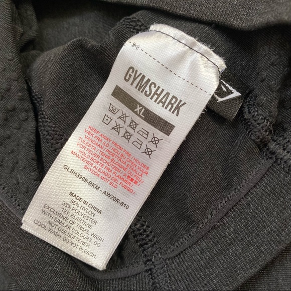 Gymshark solid Black vital seamless high waisted athletic shorts - Picture 6 of 8